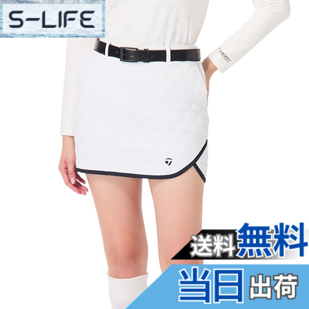 【貨物輸送無料】仕立て屋御手伝いさん(TAYLOR MADE) キルトインサレーテッドスコート 白いこと M レディース 24FW UN404