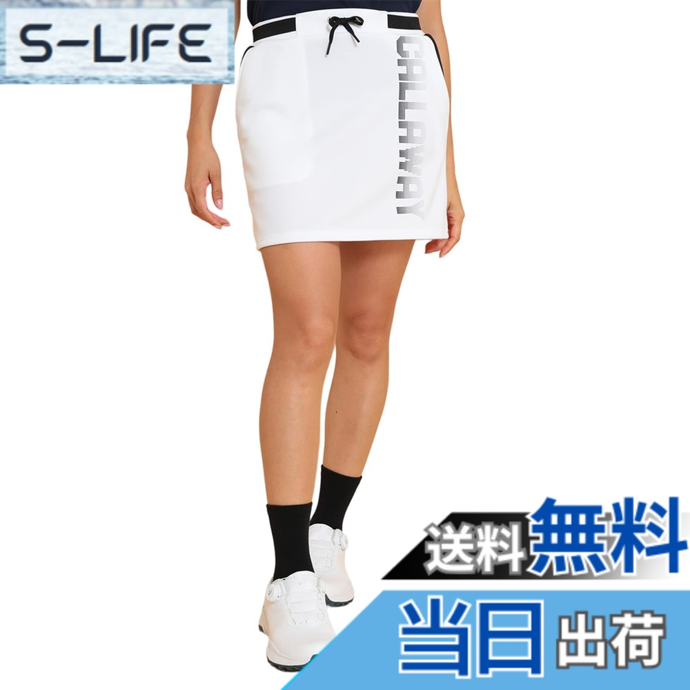 【貨物輸送無料】[キャロウェイ] レディース スコート (エニタイムスウェット) / ゴルフ / C24228205 1030_白いこと