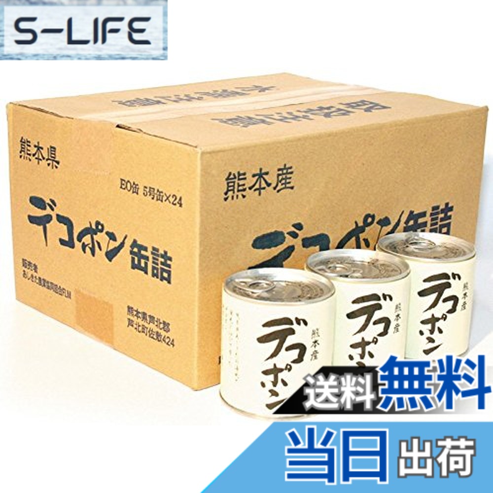 【送料無料】JAあしきた デコポン缶詰 (24個(ダンボール))|S-LIFE