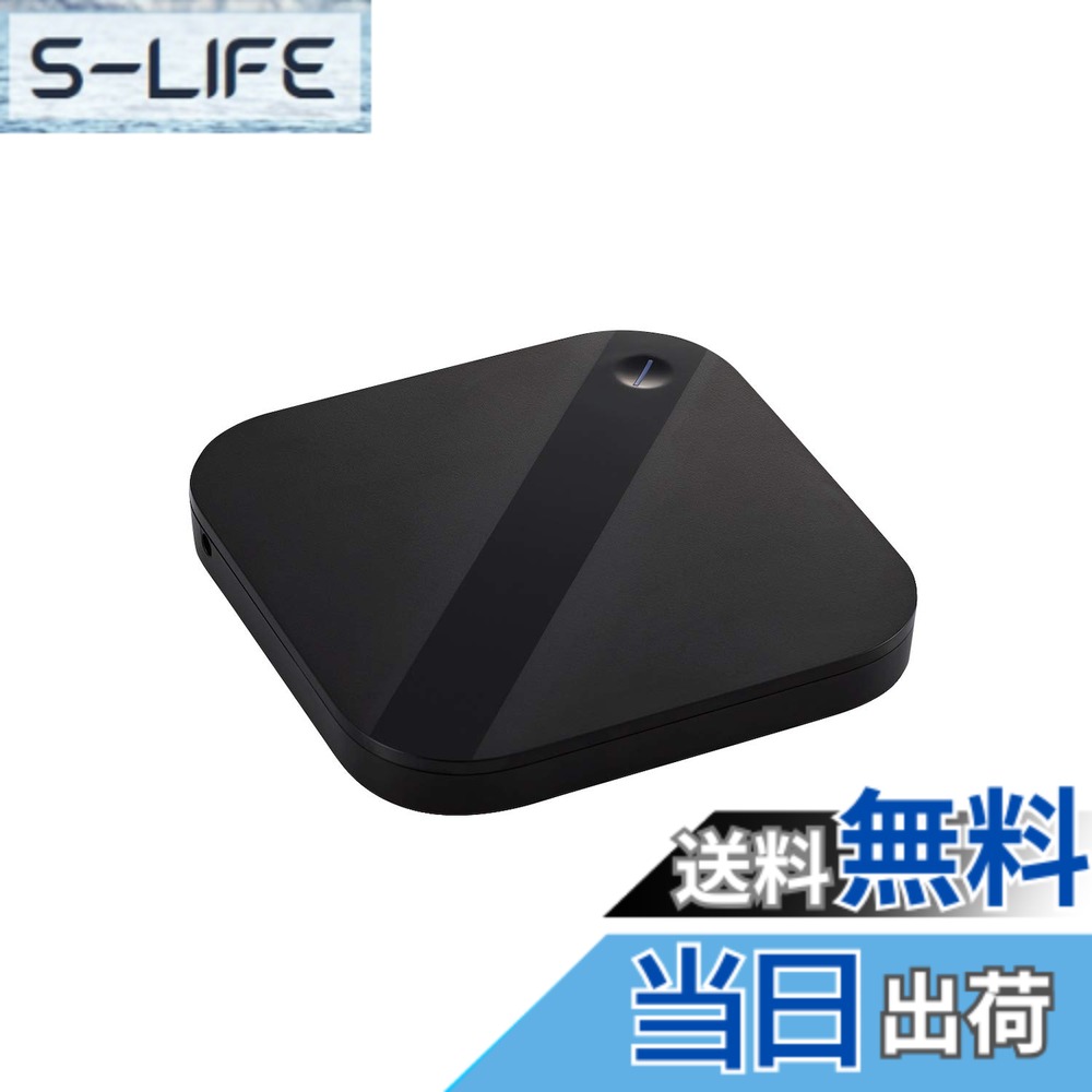 【送料無料】エレコム ポータブルハードディスク 500GB USB3.0 スマートフォン用 ELP-SHU005UBK|S-LIFE