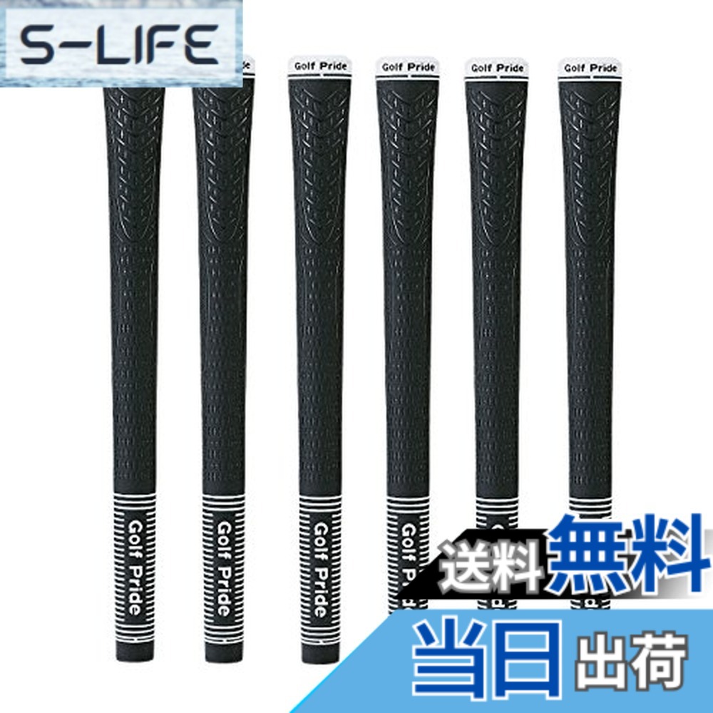 【送料無料】GOLFPRIDE(ゴルフプライド) ツアー25 バックライン有 LTTS ブラック M60X (6本セット)