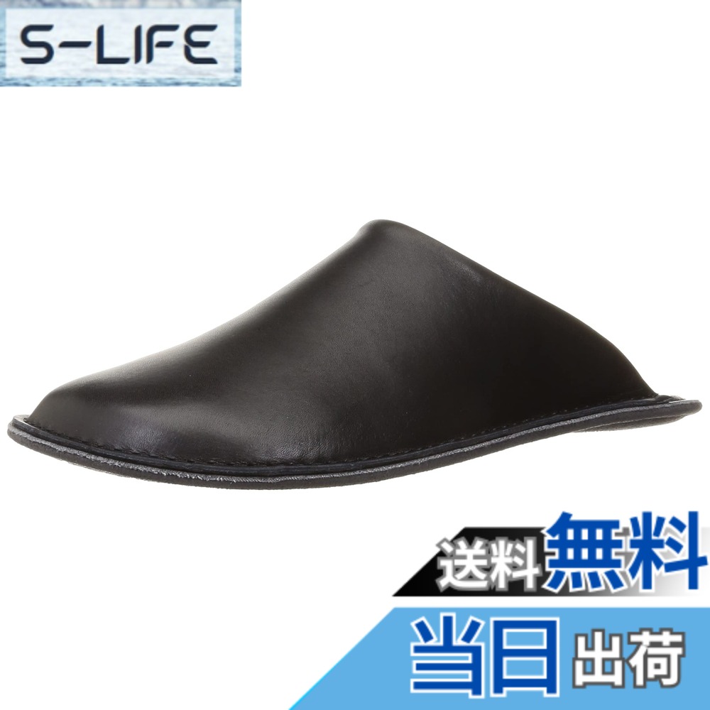 【送料無料】南海通商 ロクサン レザースリッパ BK L 0710-002 26.0~27.0cm