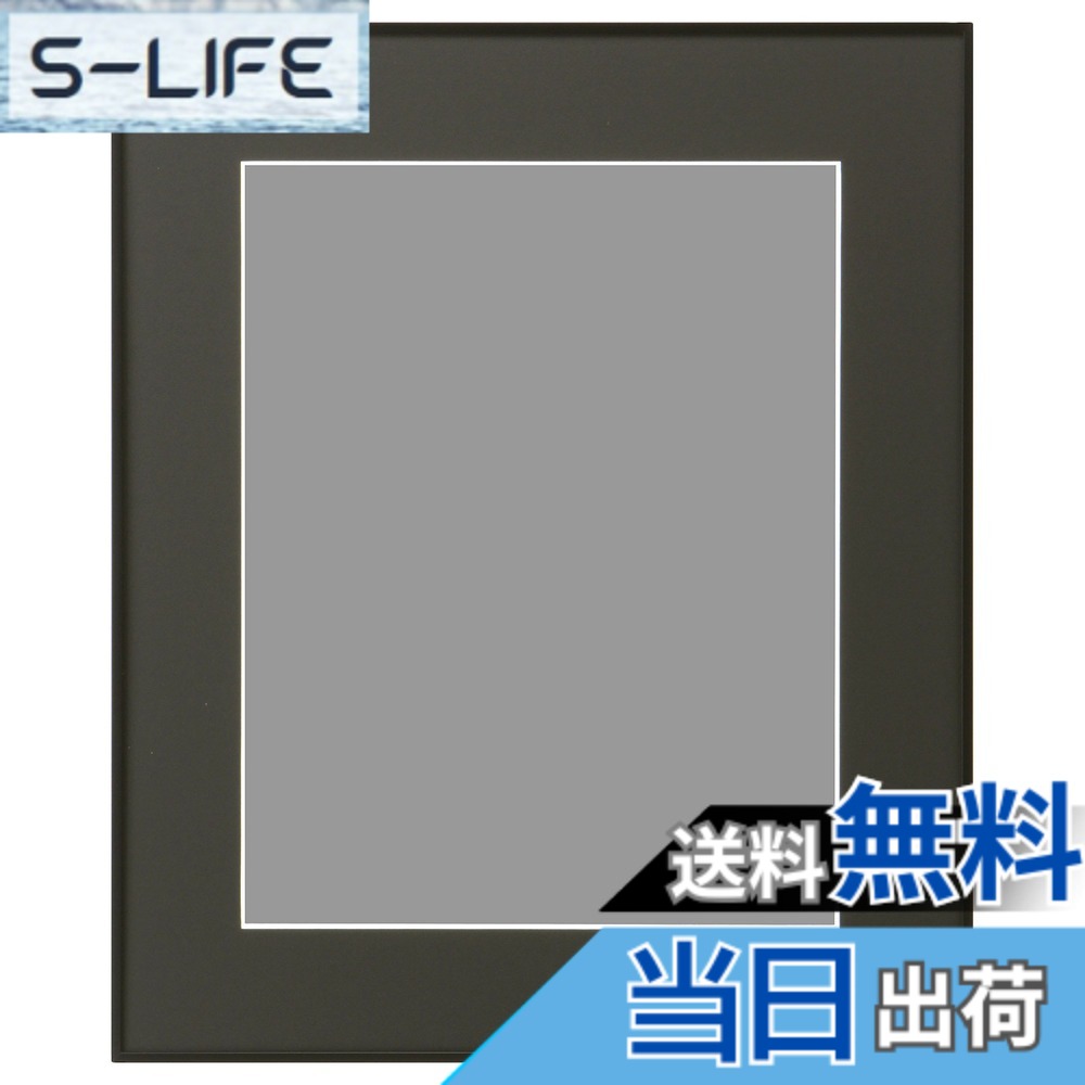 【送料無料】ハクバ HAKUBA 額縁 アルミ HFA-03 半切 アクリル板 ブラック HFA-03-H