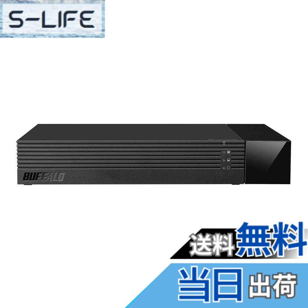 【送料無料】BUFFALO 24時間連続録画対応 使用量メーター付き 3.5インチ 外付けHDD ブラック 3TB HDV-SAM3.0U3-BKA