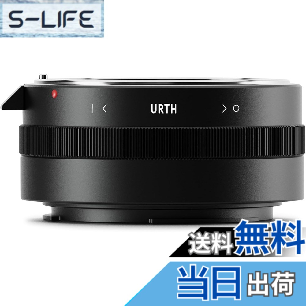 【送料無料】Urth マウントアダプター (Nikon F G-Typeレンズ → Canon RFカメラマウント 変換) カメラ用アダプター マウント変換 (手動/マニュアル/反射防止)