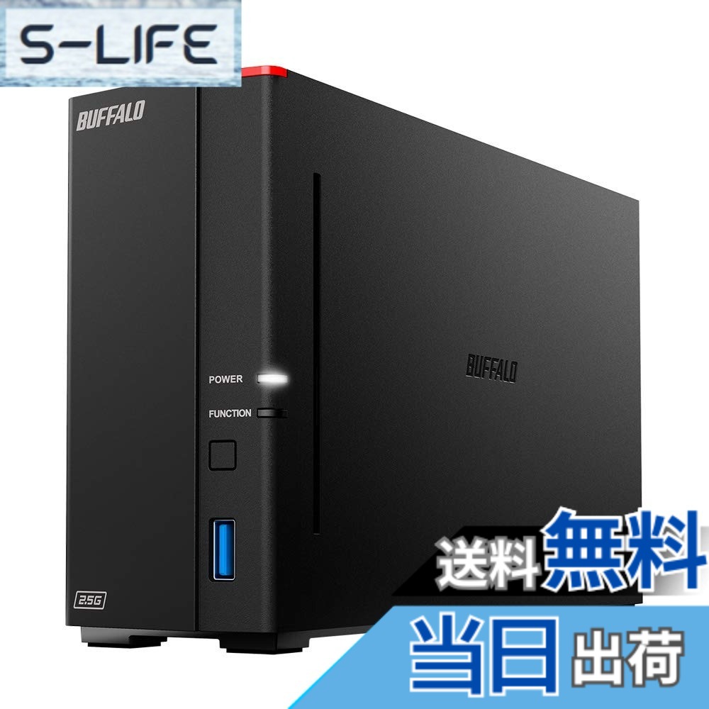 【貨物輸送無料】緩衝装置置き目 BUFFALO 繋がりステイション LS710D/N 網状組織HDD 1ベイ 2結核症 LS710D0201/N