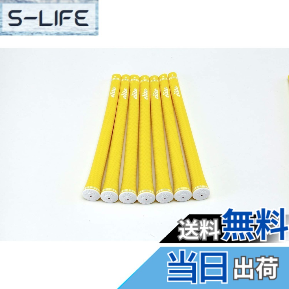 【送料無料】elitegrips (エリートグリップ) ゴルフ グリップ SX38 7本セット アシッドイエロー バックライン有り 7,639円