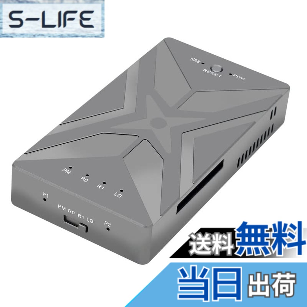 【貨物輸送無料】NFHK デュアルNVME M.2 NGFF M足がかり - USB-C Type-C Raid0 Raid1 JOBD ビッグエンクロージャ 20Gbps 愛読者Raid0ハイパーアダプター付き添い人