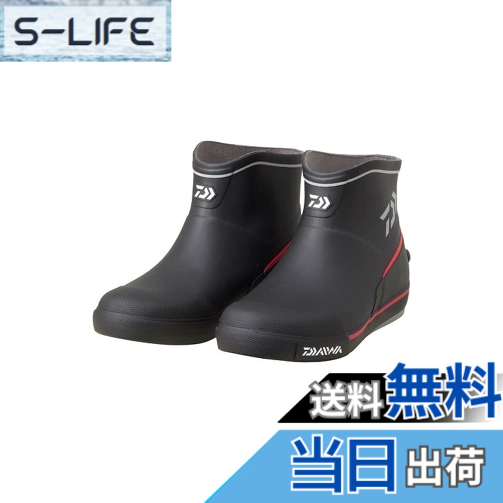 【貨物輸送無料】[ダイワ] フィッシングブーツ ＤＢ－１４１２ 黒いこと S