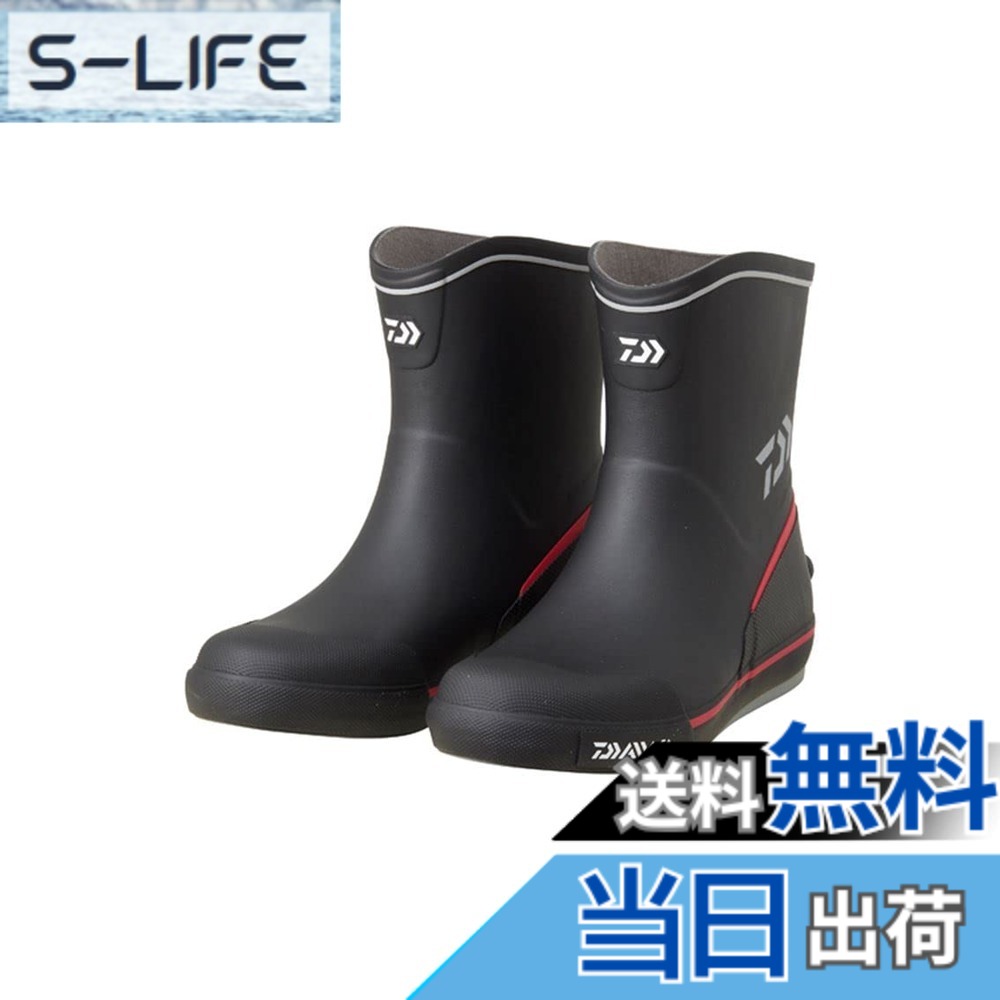【貨物輸送無料】ダイワ(DAIWA) ネオデッキブーツ(遊撃手) ＤＢ－２４１２ 黒いこと S