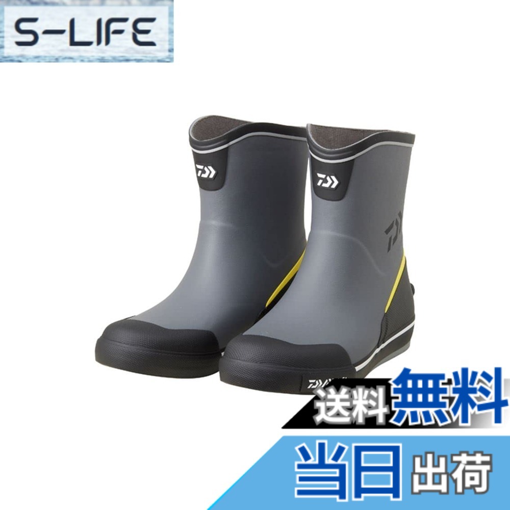【貨物輸送無料】[ダイワ] フィッシングブーツ ＤＢ－２４１２ 薄墨色 M