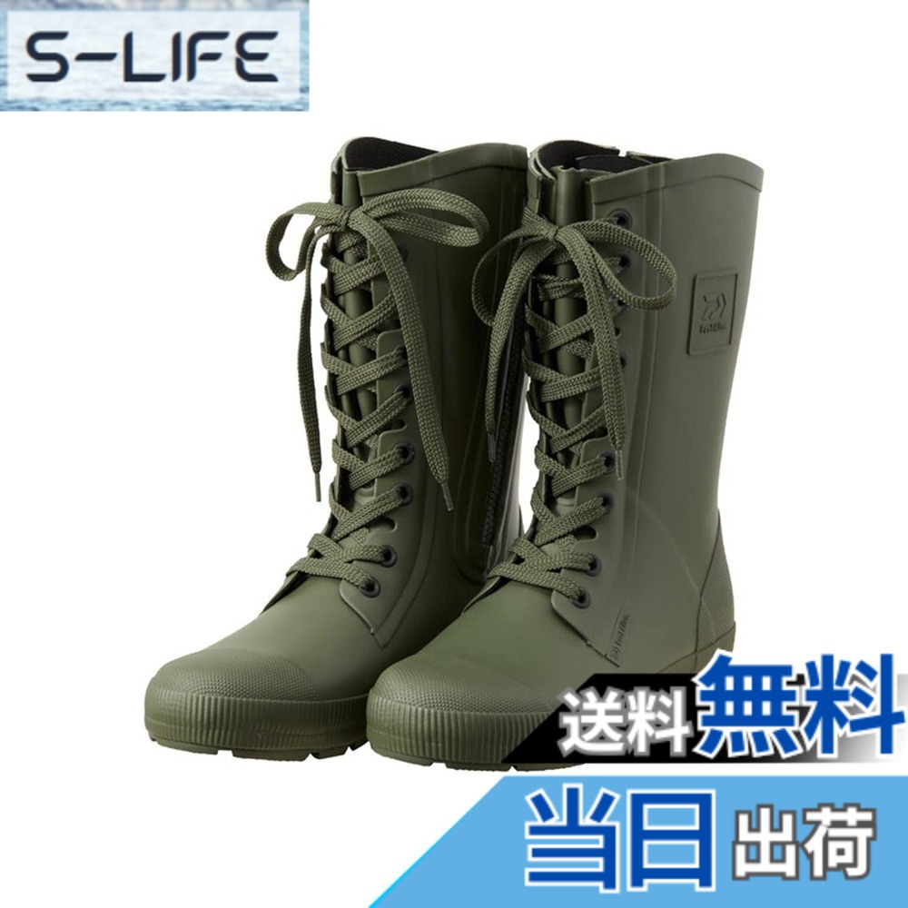 【貨物輸送無料】ダイワ(DAIWA) タイトフィットフィッシングブーツ (ラジアルタイヤ) ＦＢ－３３８０L－ＴモスグリーンL