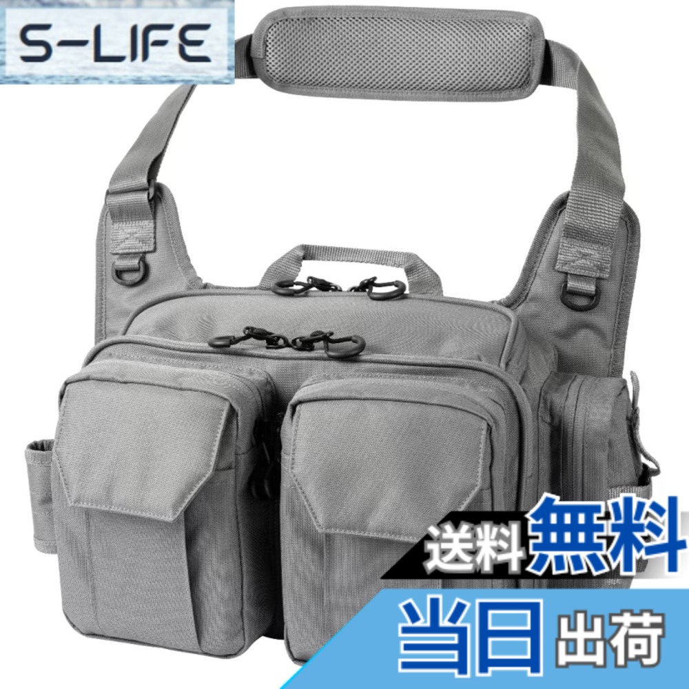 【貨物輸送無料】シマノ(SHIMANO) 手ごわい肩肉 BS-221W 薄墨色 S