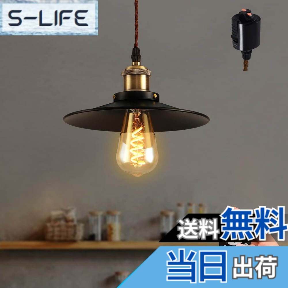 【送料無料】ANWIO ペンダントライト ダクトレール式 直径22cm 吊り下げライト E26口金 300LM 4.5W（20W形相当） シーリングランプ リモコン付き インテリア照明 アンティークレトロ 吊り下げ照明 遠隔操作 装飾電球 雰囲気 調光 調色 常夜灯 工事不要 居間 食卓 玄関 北