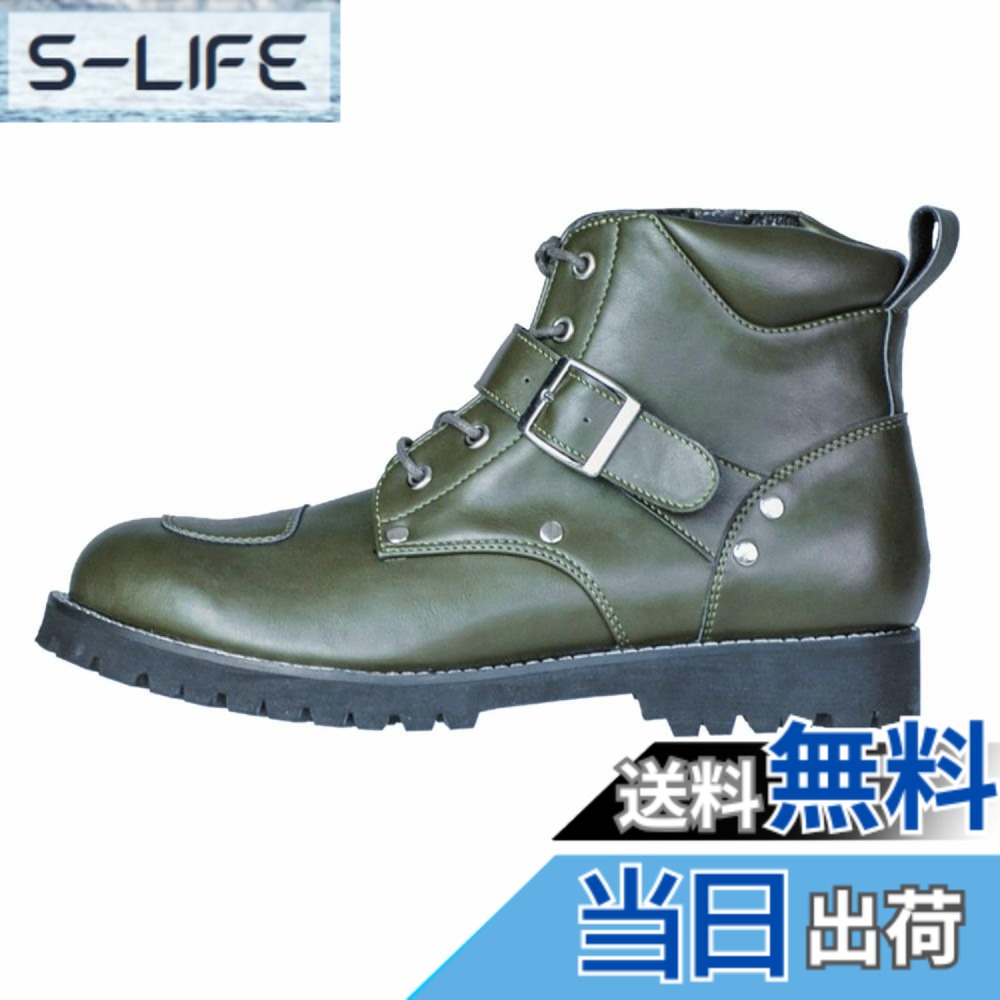 【送料無料】[南海部品] バイクブーツ NTB-38 オリーブ