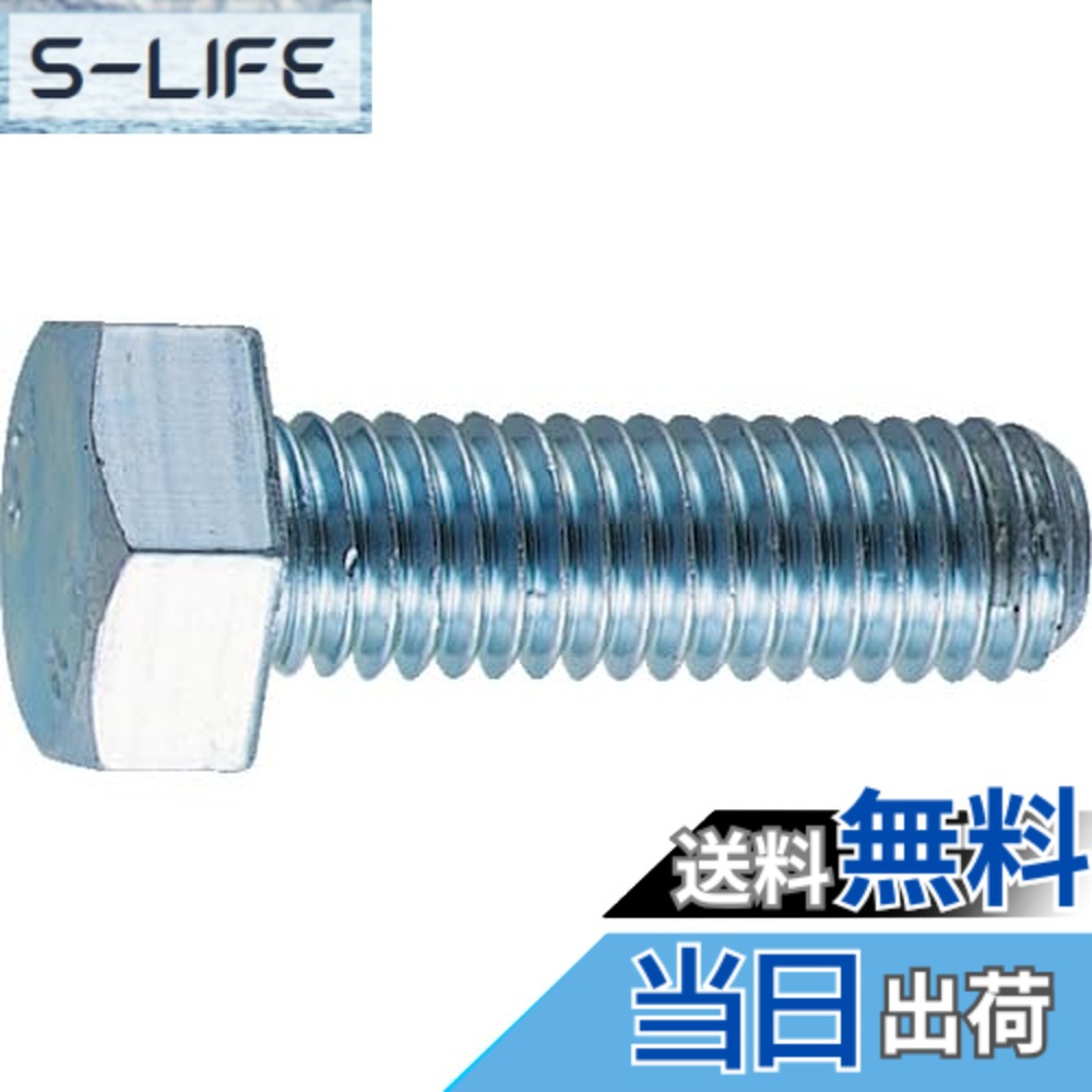 【貨物輸送無料】トラスコ中山(TRUSCO) 六角雄捩子 ユニクロ 全ねじ釘 B220616 M6x16 85本入 x 10容器に並べる x 【容れもの売りわたす】