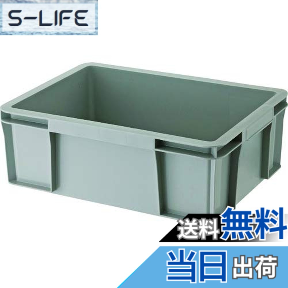 【送料無料】TRUSCO(トラスコ) THC型コンテナ 有効内寸375x245x134 グレー THC-13B-GY x 20個 【ケース販売】
