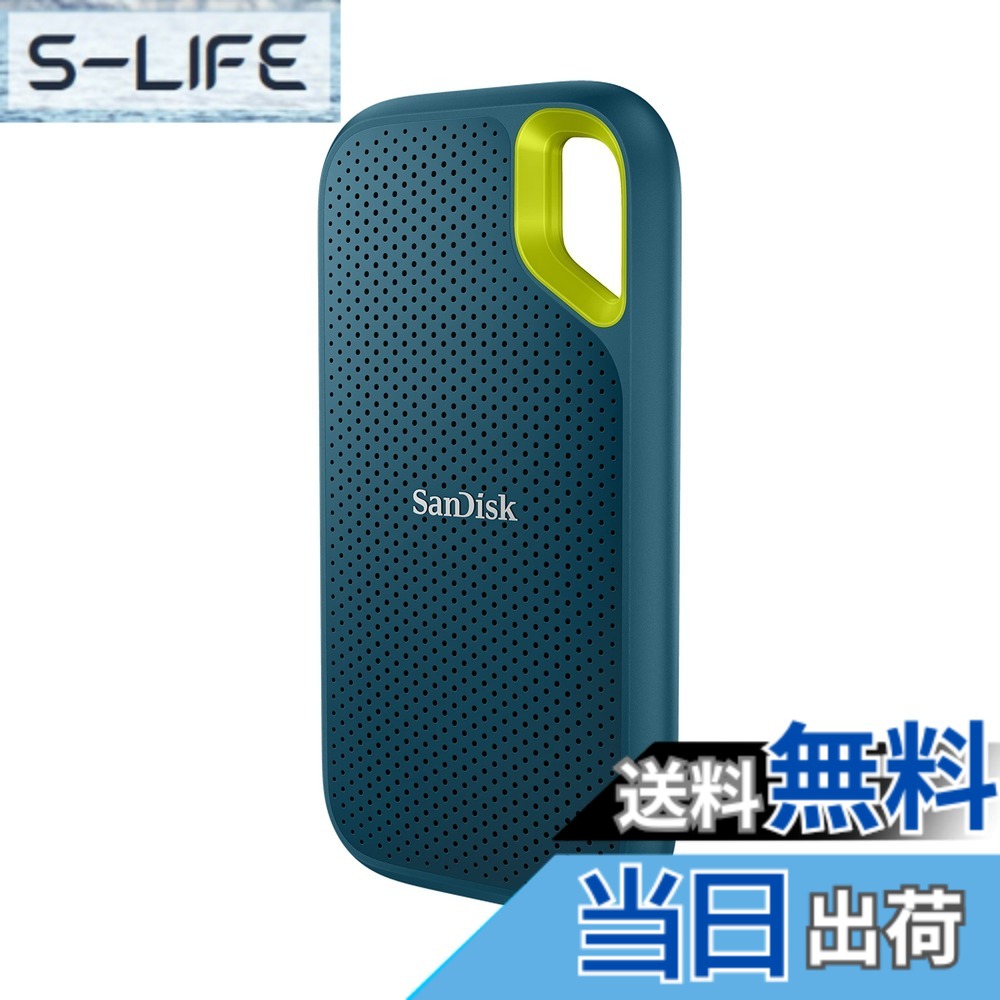 【貨物輸送無料】SanDisk (サンディスク) 1肺結核 Extreme (エクストリーム) 携帯型SSD - 最大限度1050MB/秒 USB-C USB 3.2 Gen 2 IP65の耐水および防塵 アップデートされたファアームウエア モン御盆 - 外後ばらいソリッドステート運転 - SDSSDE61-1T00-G25M