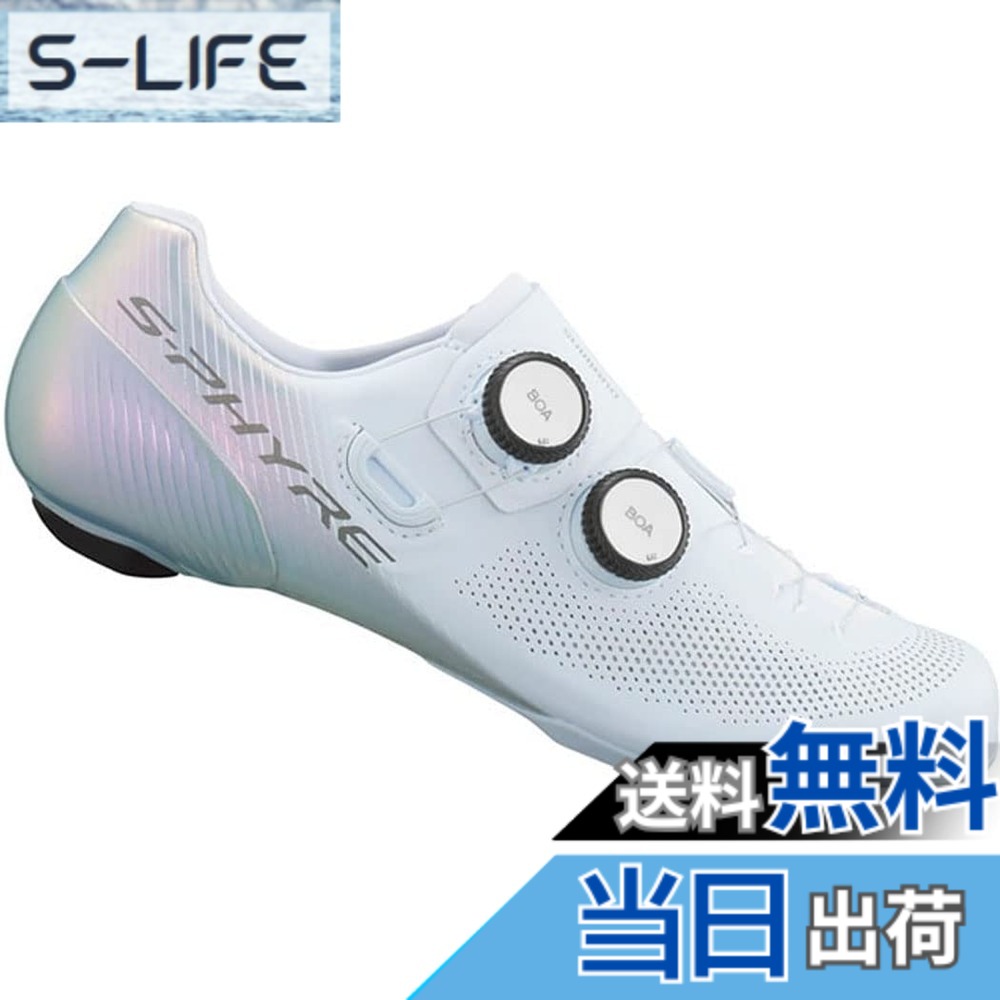 【貨物輸送無料】[シマノ] サイクリングシューズ SH-RC903 S-PHYRE 白いこと36.0(22.5珊) SPD-SL