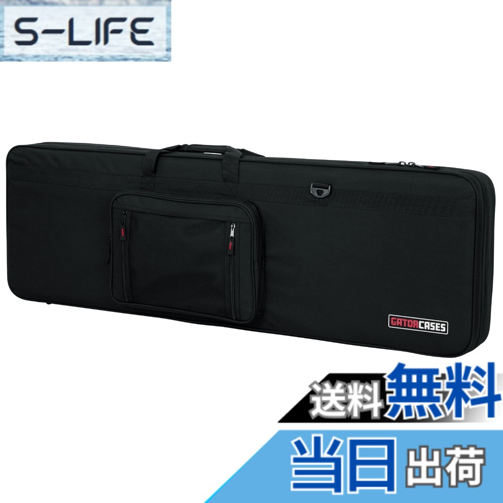 【貨物輸送無料】Gator Cases ゲーター セミハードケース 電気ギター軍事基地用 ズージャー軍事基地/プレシジョンベースタイプ相応う ナイロン製/EPS室内装飾 軽さ腹積もり GL Guitar Series GL-BASS [ストラップ属する] 【国内定まり品】 色：黒いこと