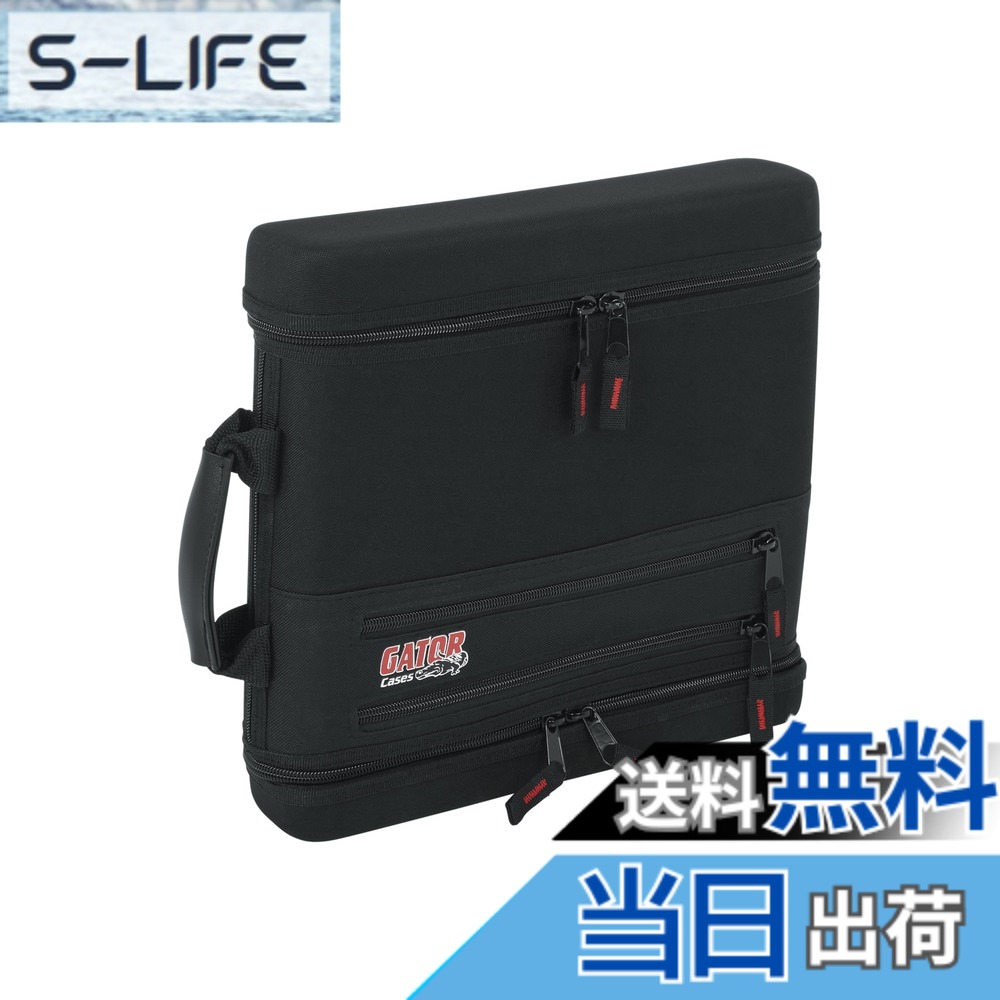 【貨物輸送無料】GATOR ゲーター ワイヤレスマイクシステム用容れもの GM Wireless Microphone Series GM 【国内定め事品】 色：黒いこと、大きさ：二分の一仕合わせ遣りくち/1書き割り納める手合い