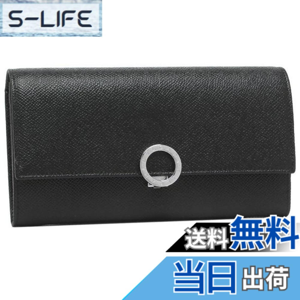 【貨物輸送無料】[ブルガリ]長金入れ 30414 BVLGARI BVLGARI [並行輸入品] 色：黒いこと、大きさ：Free Size