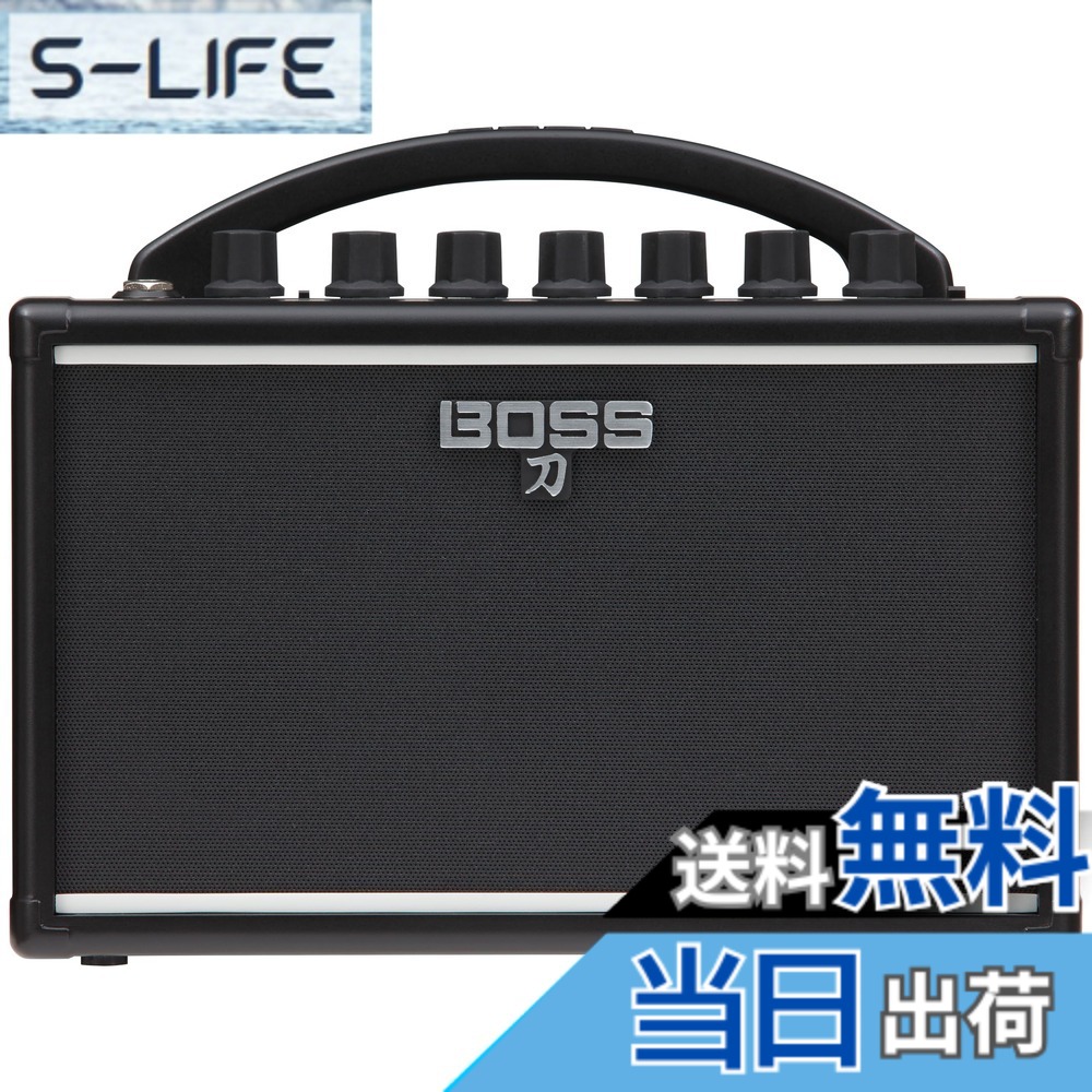 【送料無料】BOSS/KATANA-MINI KTN-MINI ボス ギターアンプ 電池駆動 ポータブルアンプ｜S-LIFE