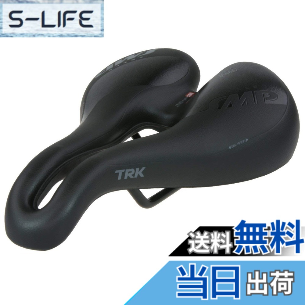 【貨物輸送無料】SELLE SMP サドル TRK LARGE GEL BLACK 黒いこと 色：黒いこと