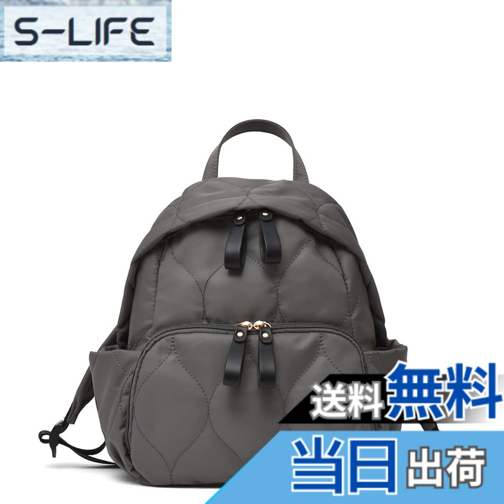 【貨物輸送無料】[Gratante] グラタンテ キルティング キッズリュック キッズ 背嚢 abb-g0076 色：薄墨色