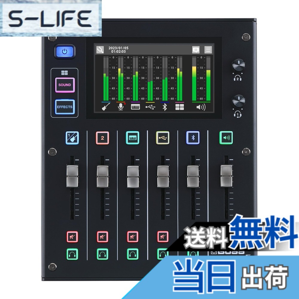 【貨物輸送無料】BOSS 主任者/Gigcaster 5 (GCS-5) 送達用オーディオミキサー
