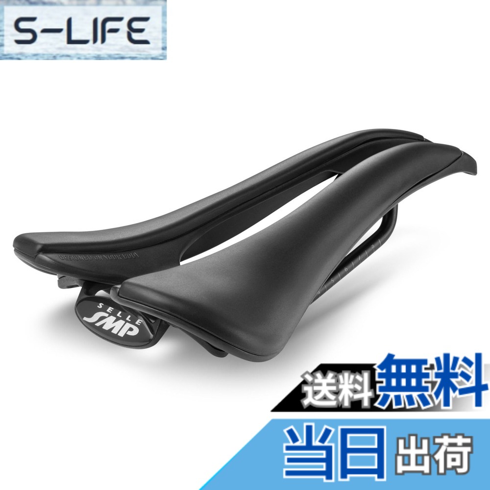 【貨物輸送無料】SELLE SMP サドル EVO BLACK 色：黒いこと、大きさ：一大きさ