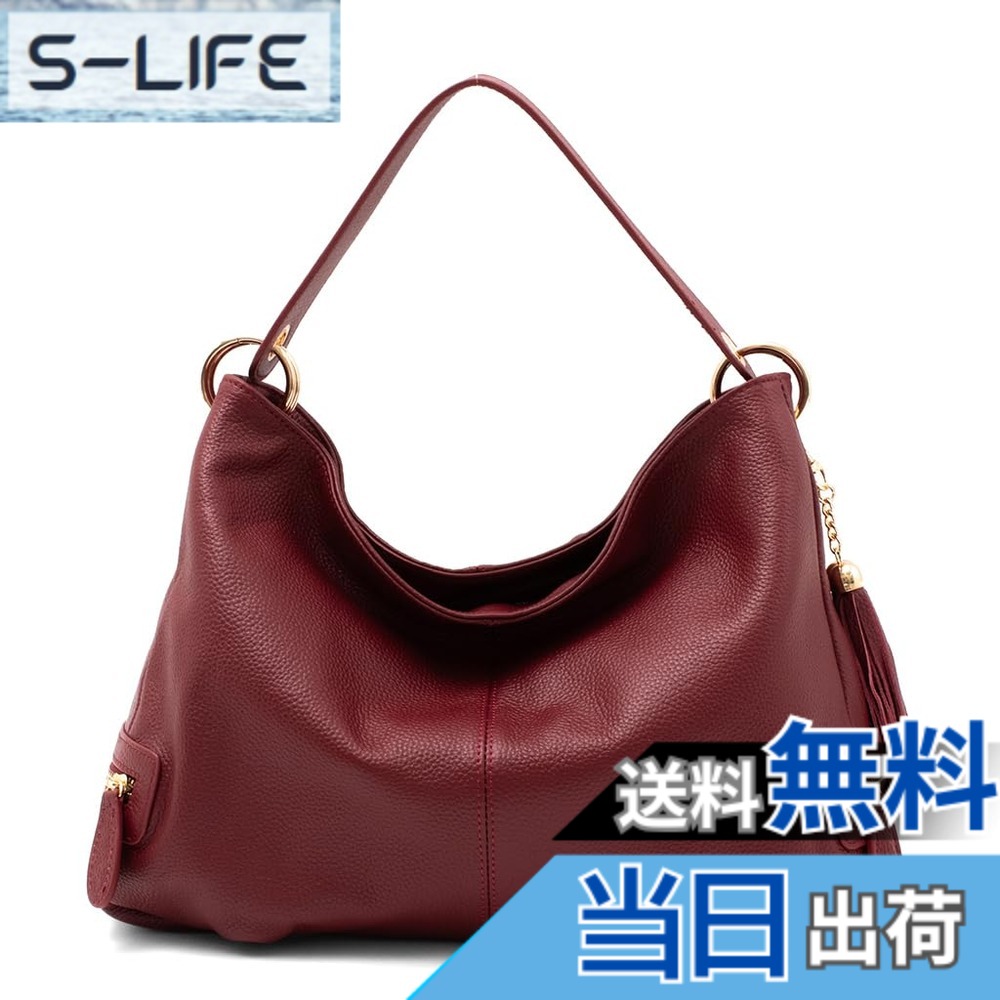 【貨物輸送無料】[VITAFELICE] ヴィータフェリーチェ 本牛皮2way壱ショルダーバッグ レディース k2558n 色：ボルドーワイン、大きさ：**
