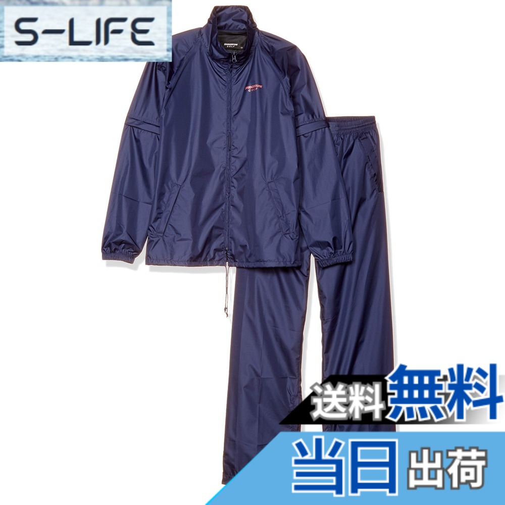 【貨物輸送無料】[ブリヂストンゴルフ] レインウェア TOUR Bレディース上下仕掛ける80G51 色：米国海軍、大きさ：LL