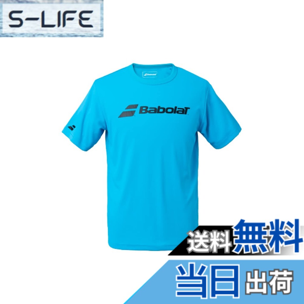【貨物輸送無料】バボラ Babolat 庭球御召しもの メンズ 色：BL00、大いさ：L