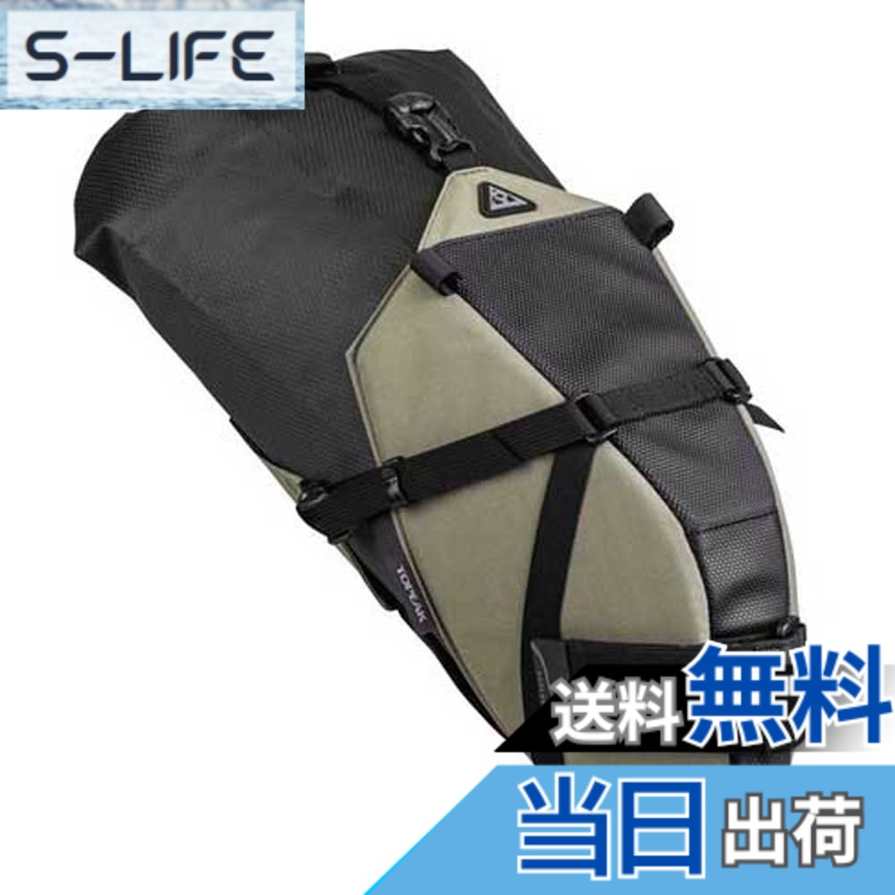 【貨物輸送無料】トピーク(TOPEAK) ＴＰＫ うしろ側車載専用車 x １０L ＧＲＮ BAG45502 後ろ側うしろ側 色：緑であること、大きさ：10L