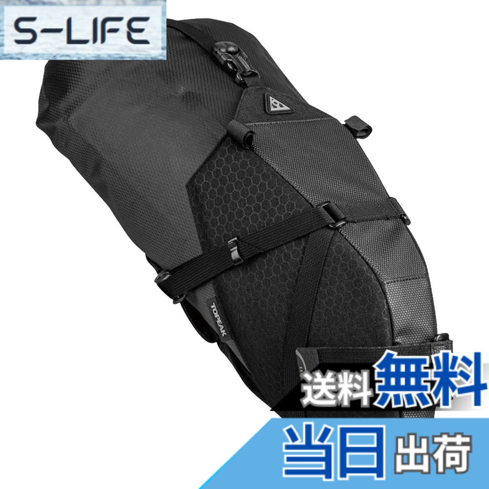 【貨物輸送無料】トピーク(TOPEAK) ＴＰＫ うしろ側車載専用車 x １０L ＢLＫ BAG45500 後ろ側うしろ側 色：黒いこと、大きさ：10L