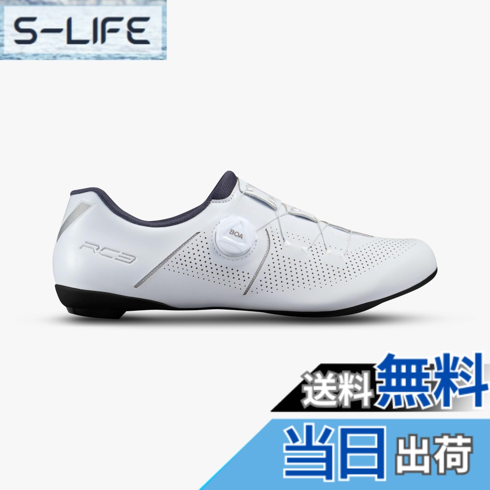 【貨物輸送無料】シマノ(SHIMANO)SH-RC302M サイクリングシューズ 読み込む自動二輪車 色：白いこと、大いさ：42(26.5糎)