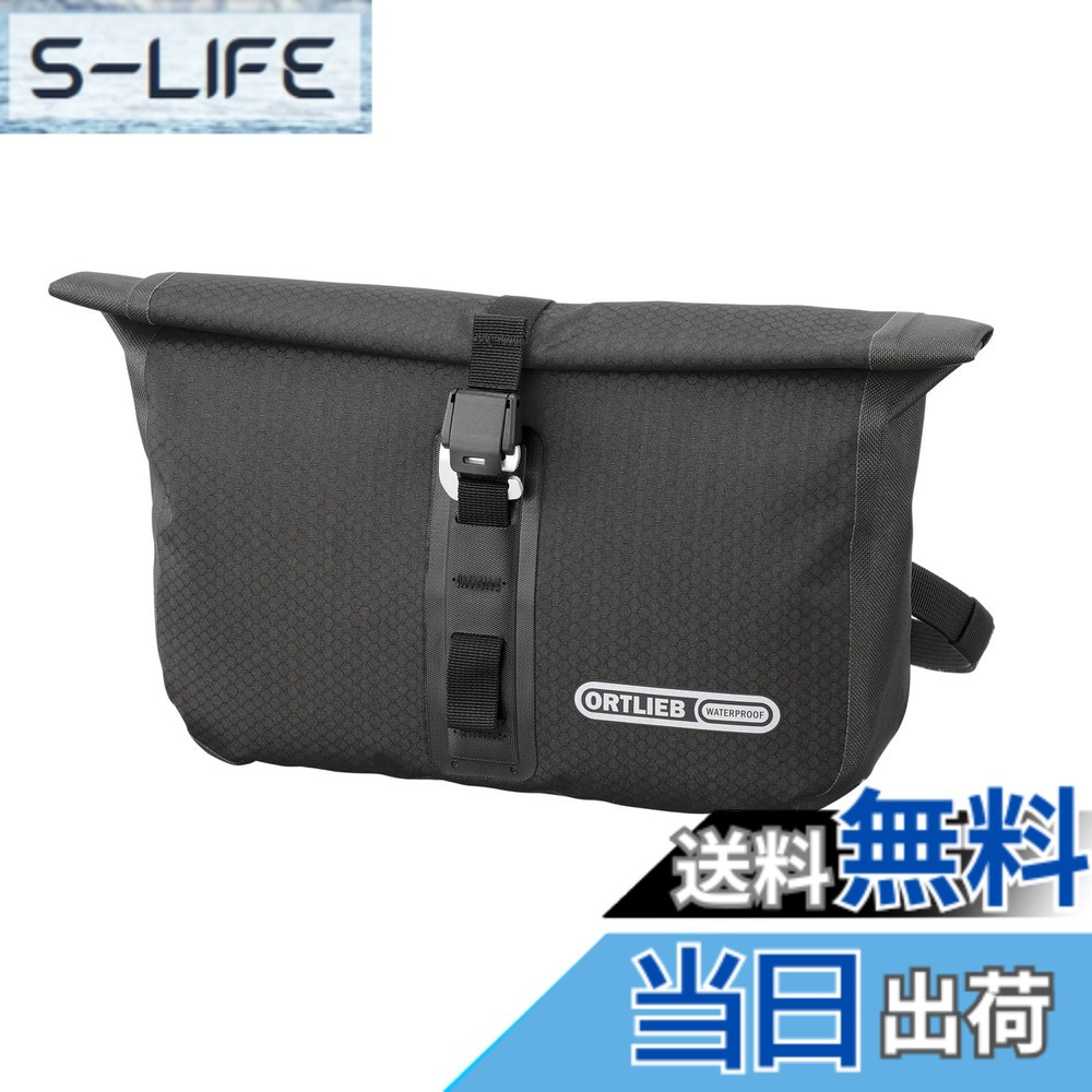 【貨物輸送無料】Ortlieb バイクパッキングアクセサリーパック - 3.5L 靉靆たる砂子 色：黒いことつや消し、大いさ：一大いさ