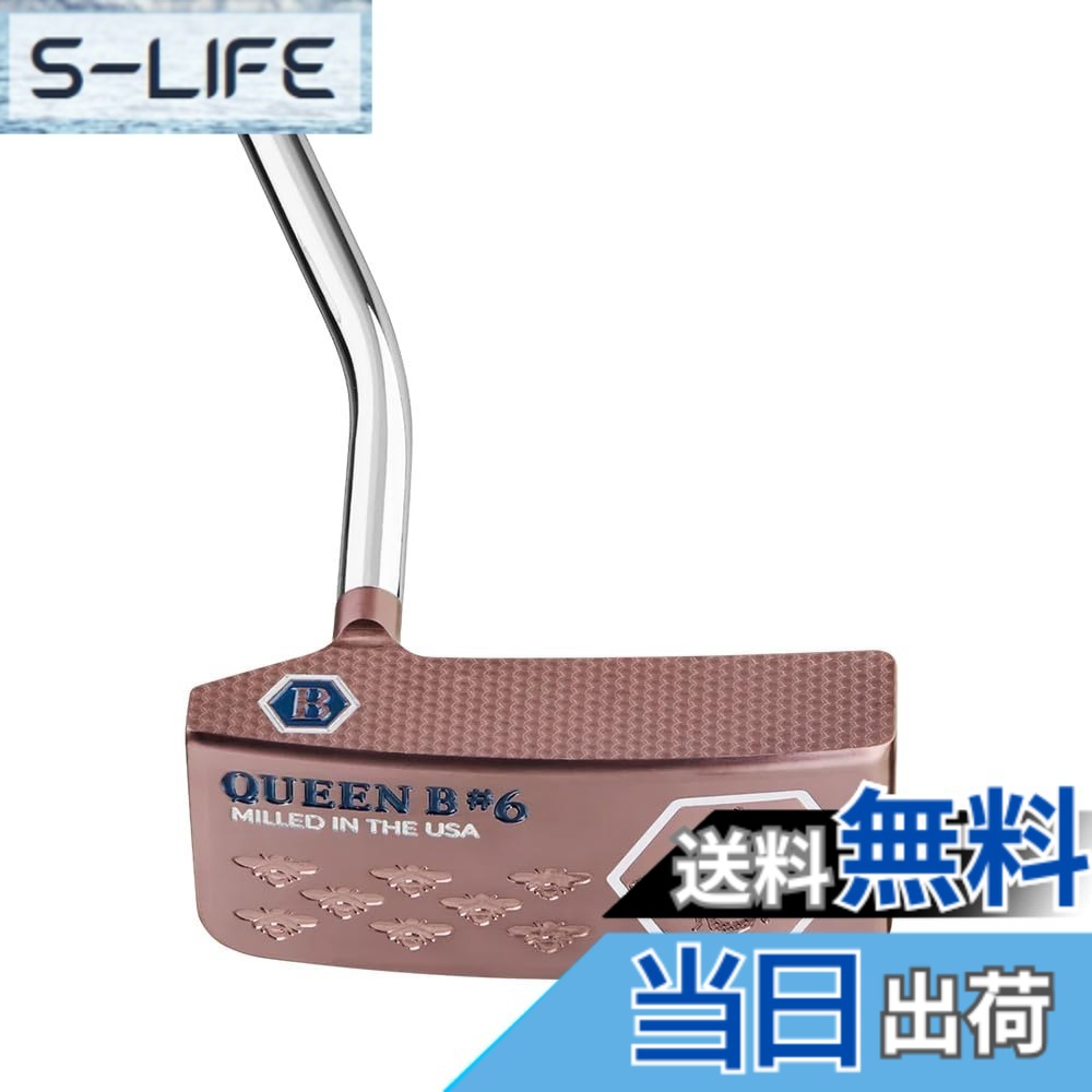 【送料無料】ベティナルディゴルフ(Bettinardi Golf) QUEEN B SERIES クイーン B シリーズ パター QB6 ver.5 Spud LH スパッド 34インチ 左利き用 色：ロイヤルローズ
