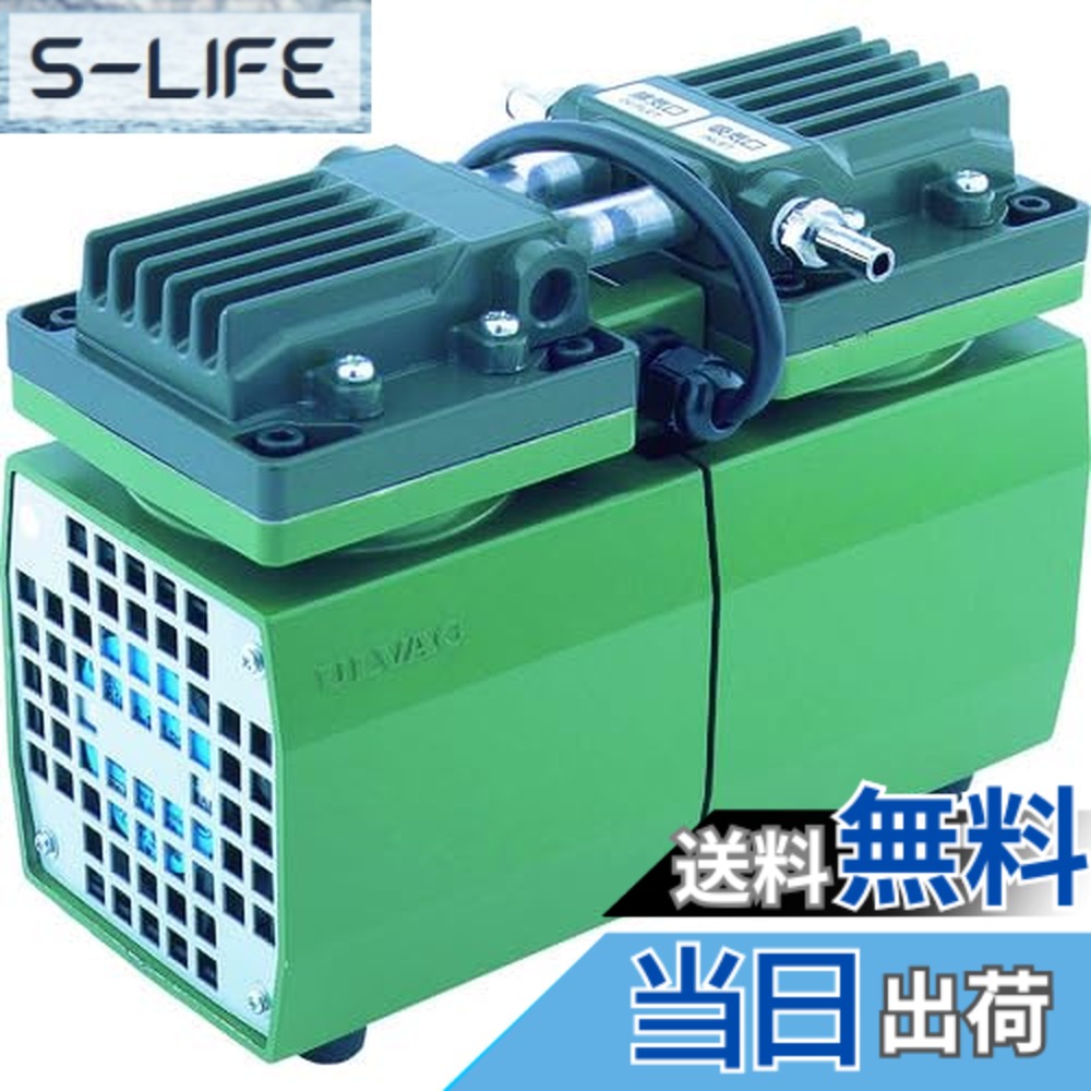 【貨物輸送無料】アルうしろ側(Ulvac) DA-40S単相200V ダイアフラム型素っ気ない無意味さ揚水機 排気ガス速力度40/46 DA-40S 200V 大きさ：175x310x255粍