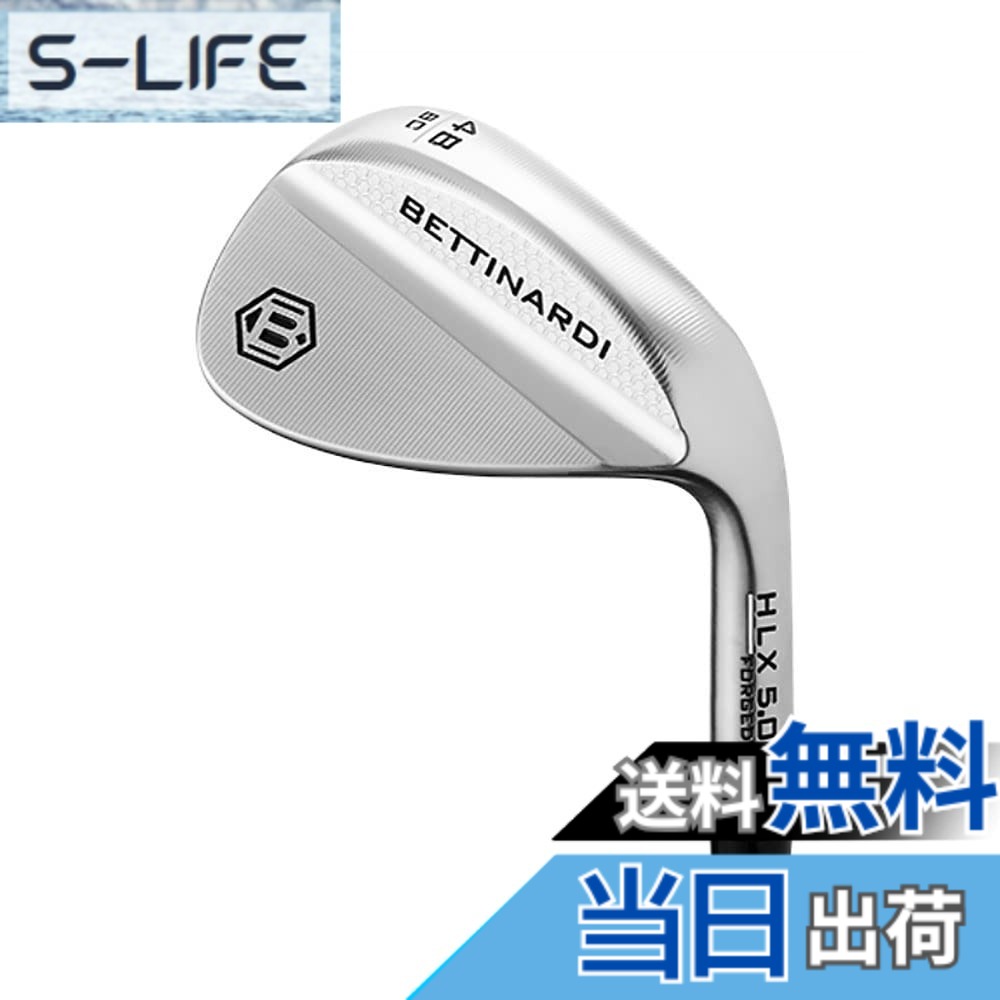 【送料無料】ベティナルディゴルフ(Bettinardi Golf) ウェッジ HLX 5.0 Forged Wedge クロム ロフト：54°ソール：C バウンス：10° 色：クロム、サイズ：フリーサイズ