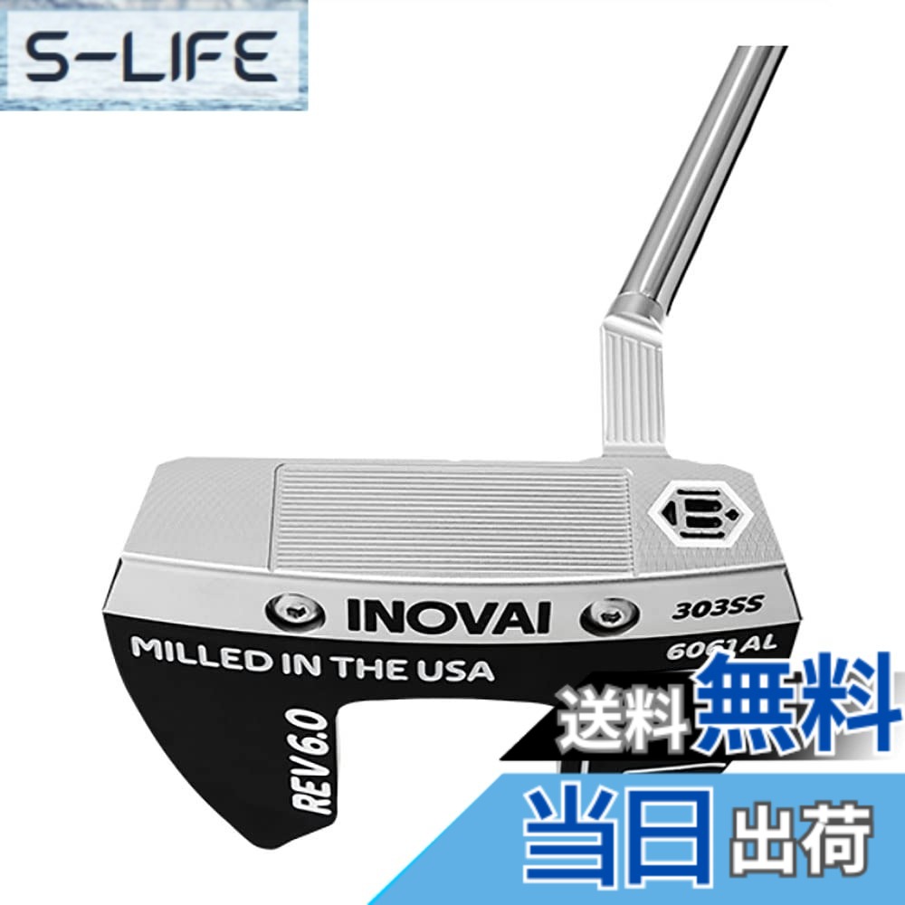 【送料無料】ベティナルディゴルフ(Bettinardi Golf) Putter INOVAI 6.0 ver.2 Slant スラントパター カスタム 33インチ 色:ブラック、サイズ:33インチ|S-LIFE