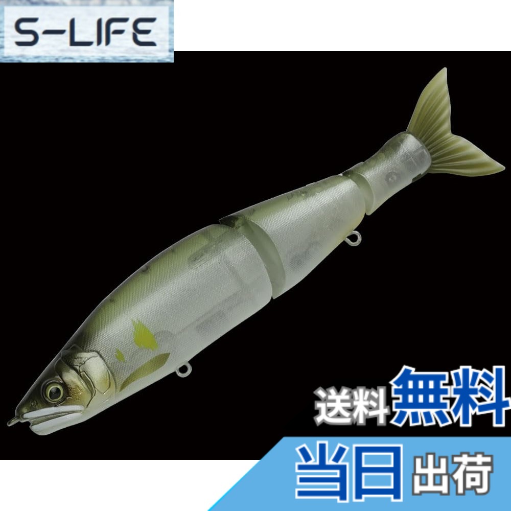 【送料無料】ガンクラフト(GAN CRAFT) ジョインテッドクローシフト183 シースルー邪鮎 Type-F 色：#07 ｼｰｽﾙｰ邪鮎、サイズ：183mm