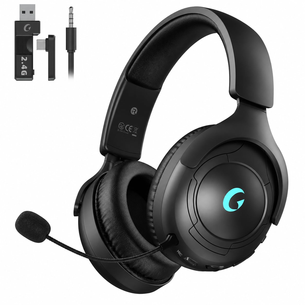 【送料無料】Gvyugke CT800 ゲーミングヘッドセット 色：ブラック｜S-LIFE