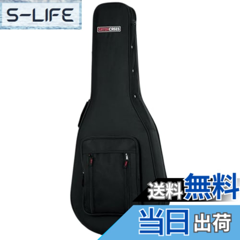 【送料無料】Gator Cases ゲーター セミハードケース クラシックギター用 ナイロン製/EPS内装 軽量設計 GL Guitar Series GL-CLASSIC [ショルダーストラップ付属] 【国内正規品】 色：ブラック｜S-LIFE