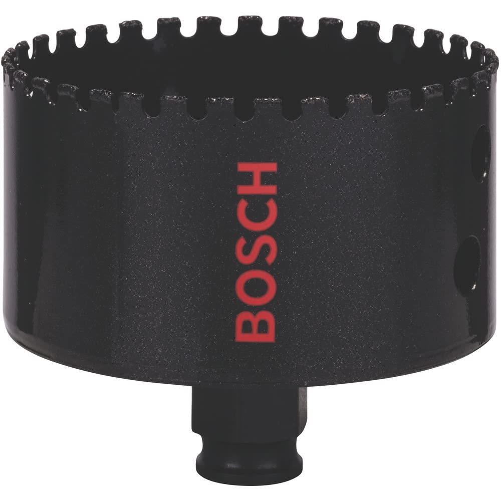 【貨物輸送無料】BOSCH(ボッシュ) 瀬戸もの瓦用ダイヤモンドホールソー 色：黒いこと、大きさ：79粍