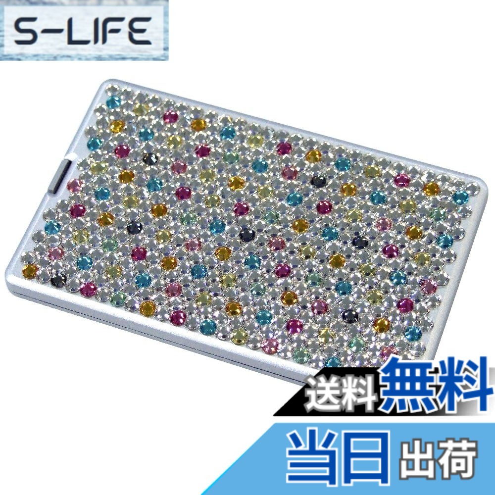 【送料無料】ESCHENBACH 携帯用ルーペ イージーポケット 倍率3倍 LEDライト付き 色：フルールドリュクス、サイズ：46x50mm｜S-LIFE