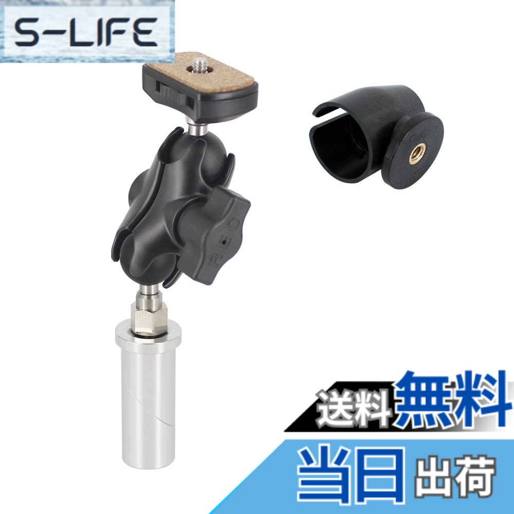 【貨物輸送無料】REC-MOUNTS Panasonic wearable camera パナソニック ウェアラブルカメラ HX-A1H/HX-A500/HX-A100 用マウント 大きさ：ステムセットφ23-φ25手S(62粍)