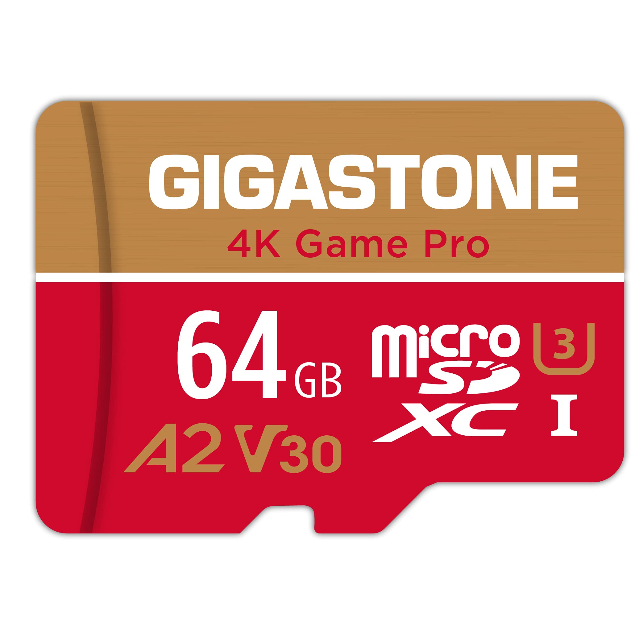 【貨物輸送無料】GIGASTONE マイクロsd歌留多 1結核症-4-1 Core Group 色：64GB Game Pro 1枚仕掛ける、大きさ：64GB