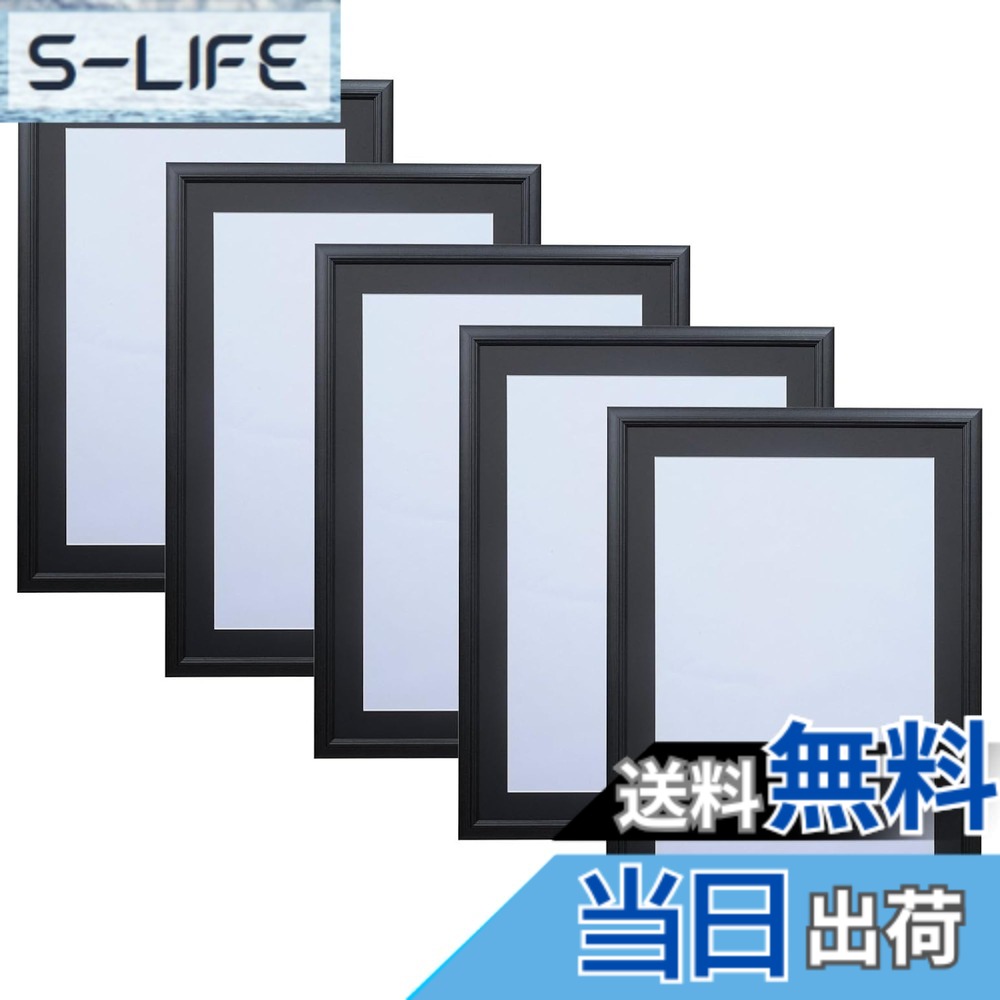 【送料無料】ハクバ HAKUBA 木製額縁 FW-04 色：ブラック、サイズ：A3ノビ｜S-LIFE 17,538円